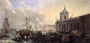 CARLEVARIS, Luca The Sea Custom House with San Giorgio Maggiore fdg china oil painting artist